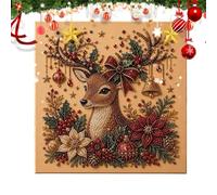Frfik Pearl Art Kit Christmas Handmade Holiday Wall Decoration