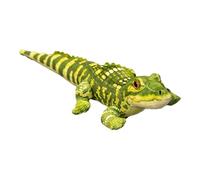 Frfik Plush Crocodile - 19 Inch Stuffed Crocodile | Crocodiļe Plush Toy for Kids, Soft Stuffed Pillow Toy Made of Short Plúsh with PP Cotton, Realistic Green Design