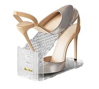 Frfik Shoe Stack Holder, Two-Tier Shoe Organiser for Wardrobe, Organiser for Shoes, Heels Trainers in the Closet, Hallway, Entrance, Bedroom