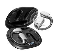 Frfik Translation Earbuds - 3.7 Inches, ABS Real-Time Voice Translator 144 Languages, Bidirectional Translation Device | Fitness Earbuds with Battery Indicator for Music, Calls and Business Travel