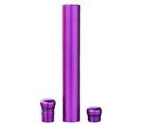 Frfik Travel Storage Tube, Metal Tube for Storage, Aluminium Alloy Airtight Pill Box, Pocket Size for Money and Jewellery