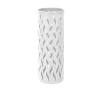 Frfik Umbrella Storage - Metal Round Rack Organizer | 15x15x42cm Umbrella Canes Holder Bin | for Indoor Home Living Room Hallway Balcony Office Hotel Reception Lounge Restaurant