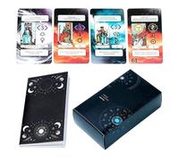 Frhwye Tarot Deck for Beginner | Character Illustrations Interactive Table Toy | Beginner Tarot | for Youth Adult Family Gathering Travel Collection Bar Dating Party Holiday