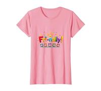 Fri-Nally! Colorful Celebration for Weekend Warriors T-Shirt, Women, Pink, L