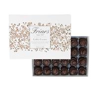 Friars Chocolate Coffee Creams - 24 Per Box | Smooth & Soft Coffee Fondant & Quality 65% Dark Cocoa | Premium Chocolates For Special Occasions & Gifts | Handmade In England | Suitable for Vegetarians