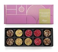 Friars Chocolate Pudding Box - 10 x Favourite Dessert Flavours, 130g | Present to Share, Luxury Gift Selection, 3 Classic Tart Flavours, Raspberry Lemon & Chocolate, Traditional After Dinner Treat