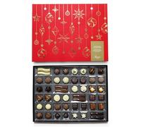 Friars Deluxe Christmas Chocolate Gift Box - 48 Festive Flavoured Chocolates 620g | 100% Recyclable Packaging | Lovingly Made | Great for Christmas Gifting Or Stocking Fillers | Taste of Luxury