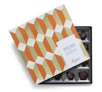 Friars Premium Dark Chocolate Covered Stem Ginger, 170 g, 16 Pieces | Whole dried, crystallised root in a rich cocoa coating, also vegetarian, a warming Christmas treat for special occasions