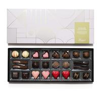 Friars With Love Chocolate Selection Box - 24 Chocs | Signature Heart White, Milk & Dark, Cherry, Brownie & Caramel Chocolates | Premium & Romantic Special Occasion Gift