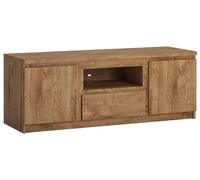 Fribo TV Unit - 2 Door - 1 Drawer - 135cm - Oak