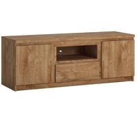 Fribo TV Unit - 2 Door - 1 Drawer - 165cm - Oak