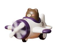 Friction Cars & Go Reversing Cars Cartoon Airplane Shape Game Vehicle Push Cars | Plane Toy with Inertia Motor, Educational Game for Kids
