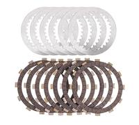 Friction Clutch Plate 13Pcs Motorcycle Parts Clutch Plate Steel Friction Disc Kit For XVS650 For Drag For Star 22U-16321-00-00 4X7-16325-00-00