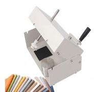 Friction Color Fastness Tester, Manual Crockmeter with 200 Rubbing Cloths, 16mm Friction Head for Dry Wet Rubbing, 20 Handle Rotations for Textile Testing