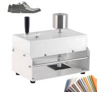 Friction Color Fastness Tester - Manual Rotary Dry Wet Rubbing Tester with 16mm Friction Head Diameter, 20 Handle Rotation Times for Textiles and Knitwear
