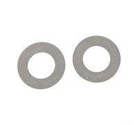 Friction Disc for TORO Lawn Mowers 01551 Replacement Brake Disc Smooth Operation Reduced Vibration 57mm OD 32mm ID 2mm Thick Easy Install Heavy Wear Resistance 1 or 2 Pack(2pcs)