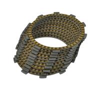 Friction Disk Plates Kit 10PCS Motorcycle Friction Clutch Disc Plates Accessories For DT125 DT175 DT 125 175 80-81 RT180 RT 180 90-98