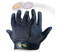 Friction Gloves - Disc Golf Gloves - Rubberized Palm and Fingers for Amazing Grip on All Your Throws - Perfect for Driving & Putting - Play Your Best in Any Weather - (Adult XS)