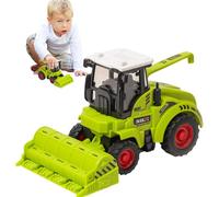 Friction Land Tractor: Realistic Walk Back Toy, Mini Vehicle for Kids, Sustainable Learning, Educational Game, Birthday Gift, Kindergarten, Boys, Girls, Play Set
