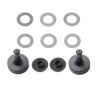Friction Pad Kit Compatible with Alko AKS 2000 2004 3004 3504, Side Friction Pads for Caravan Stabiliser, Replacement Parts 1220755 287763
