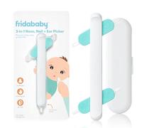 Frida Baby - 3-in-1 Nose, Ear, and Nail Tool for Babies and Toddlers, Safe Cleaning, Plastic, 3-in-1 Selector