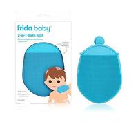 Frida Baby DermaFrida The Bath Mitt: Toddler Quick-Dry Body Bath Brush, Silicone, Replacement to Kid's Washcloth, Fits Both Parent or Child for Early Stage Development