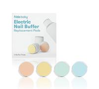 Frida Baby Electric Nail Buffer Replacement Pads | Safe + Easy Grooming, Trimming, and Nail Filing for Newborn, Toddler, or Children's Fingernails and toenails, 4 Buffer Pads