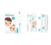 Frida Baby NoseFrida The SnotSucker and 3-in-1 Nose, Nail + Ear Picker |: Nasal Aspirator for Baby, Baby Ear Cleaner + Baby Nose Cleaner and Nail Tool for Babies + Toddlers