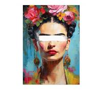 Frida by Frida Kahlo Poster, Classic Art Painting Print, Art Exhibition Neutral Wall Art, Vintage Minimalist Home Decor Picture, A3 (Print Only) - 42x29.7cm
