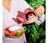 Frida Floral Tea For One Teapot Cup Ceramic Gift Set Boxed Sass & Belle