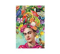 Frida Kahlo 16 Canvas Poster Wall Art Decor Print Picture Paintings for Living Room Bedroom Decoration Unframe-style 12x18inch(30x45cm)