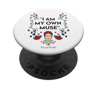 Frida Kahlo Art "I am my own muse" Quote Feminism PAPL1674 PopSockets Adhesive PopGrip