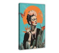 Frida Kahlo Art Poster (10) Canvas Poster Bedroom Decor Landscape Office Room Decor Gift 20x30inch(50x75cm)