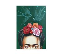 Frida Kahlo Art Poster (12) Canvas Poster Wall Art Decor Print Picture Paintings for Living Room Bedroom Decoration 12x18inch(30x45cm)