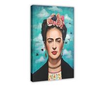 Frida Kahlo Art Poster (14) Canvas Poster Wall Art Decor Print Picture Paintings for Living Room Bedroom Decoration 20x30inch(50x75cm)