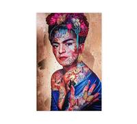 Frida Kahlo Art Poster (6) Canvas Poster Wall Art Decor Print Picture Paintings for Living Room Bedroom Decoration 20x30inch(50x75cm)