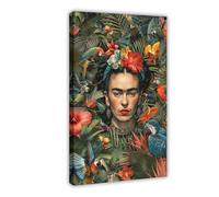 Frida Kahlo Art Poster (9) Canvas Poster Bedroom Decor Landscape Office Room Decor Gift 16x24inch(40x60cm)