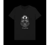 Frida Kahlo Butterfly Black T-Shirt Frida Kahlo Black L