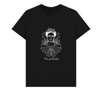 Frida Kahlo Butterfly Black T-Shirt | Size: XL Frida Kahlo Black XL