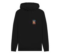 Frida Kahlo Chest Portrait Black Hoodie | Size: Small Frida Kahlo Black S