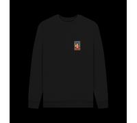 Frida Kahlo Chest Portrait White Sweatshirt Frida Kahlo Black M