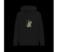Frida Kahlo Flowers Black Hoodie Colour: Black, Size: XL Frida Kahlo Black M