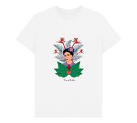 Frida Kahlo Jungle Graphic White T-Shirt | Size: 2XL Frida Kahlo White 2XL