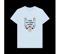 Frida Kahlo Muse Light Blue T-Shirt Frida Kahlo Baby Blue S