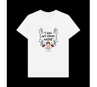 Frida Kahlo Muse White T-Shirt Frida Kahlo White 2XL