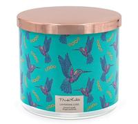 Frida Kahlo Scented Candle in Glass Lavender Luxe Gift for Women Scented Candle Floral 3 Wick Scented Candles Long Burning Time (60 h) Scented Candle Soy Wax