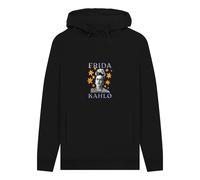 Frida Kahlo Star Graphic Black Hoodie | Size: 2XL Frida Kahlo Black 2XL