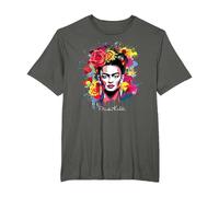 Frida Kahlo - Variety of Items T-Shirt, Men's Big and Tall, Asphalt Grey, 2X Tall