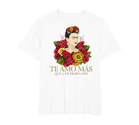 Frida Kahlo - Variety of Items T-Shirt, Men's Big and Tall, White, 2X Tall