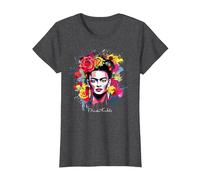 Frida Kahlo - Variety of Items T-Shirt, Women, Dark Heather Grey, X-Large